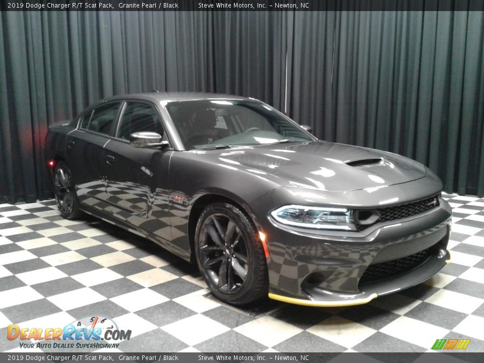 2019 Dodge Charger R/T Scat Pack Granite Pearl / Black Photo #4