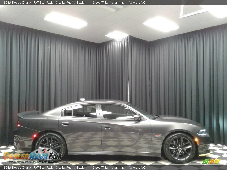 2019 Dodge Charger R/T Scat Pack Granite Pearl / Black Photo #5