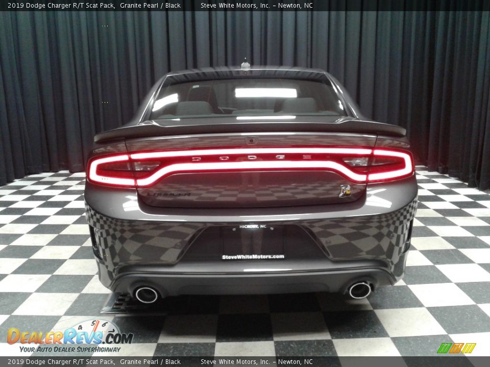 2019 Dodge Charger R/T Scat Pack Granite Pearl / Black Photo #7