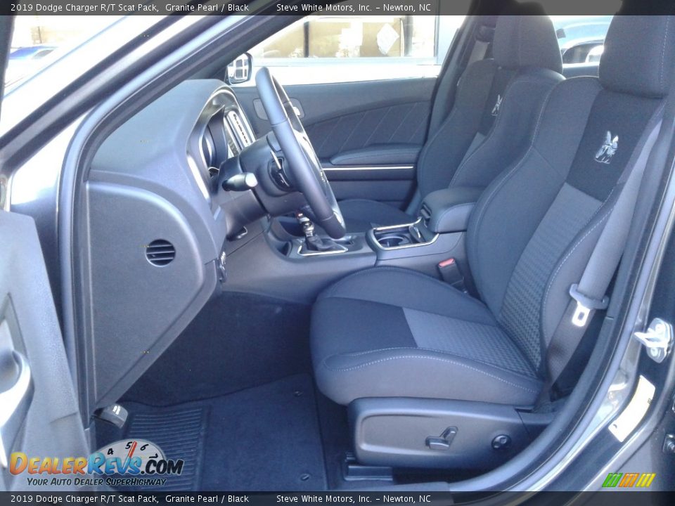 2019 Dodge Charger R/T Scat Pack Granite Pearl / Black Photo #10