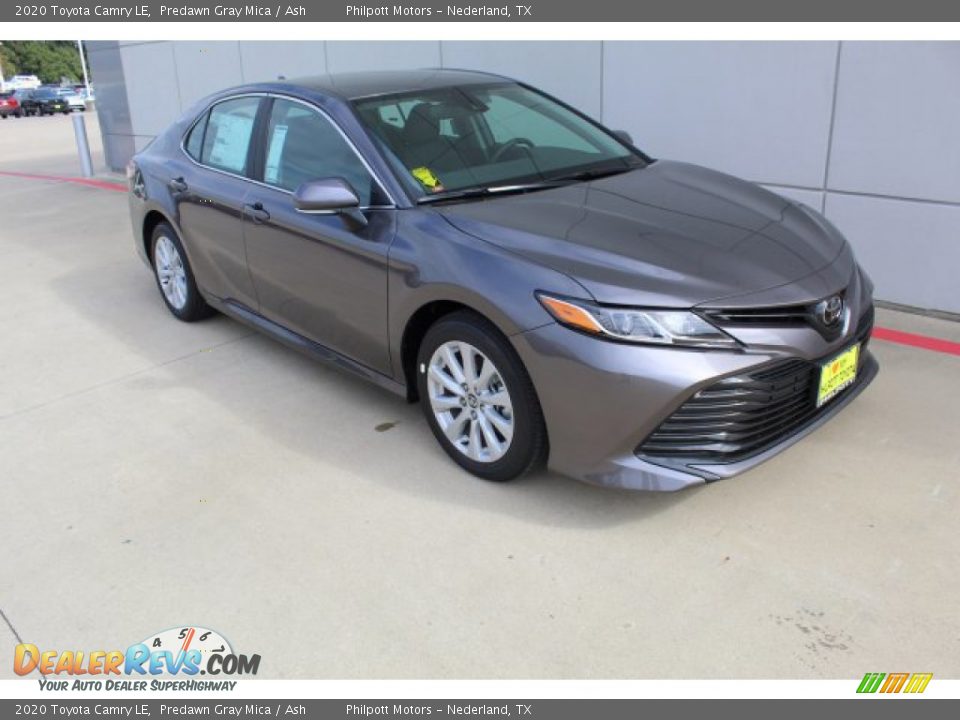 2020 Toyota Camry LE Predawn Gray Mica / Ash Photo #2