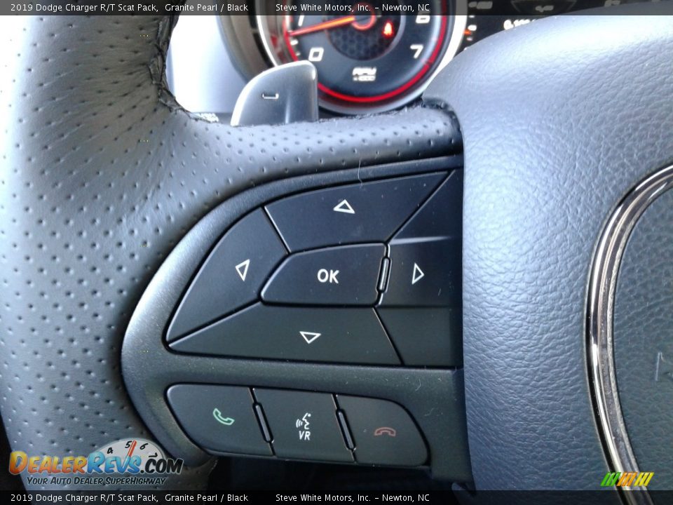 2019 Dodge Charger R/T Scat Pack Granite Pearl / Black Photo #16