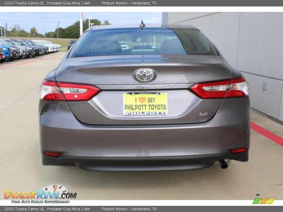 2020 Toyota Camry LE Predawn Gray Mica / Ash Photo #7