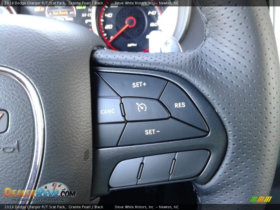 2019 Dodge Charger R/T Scat Pack Granite Pearl / Black Photo #17