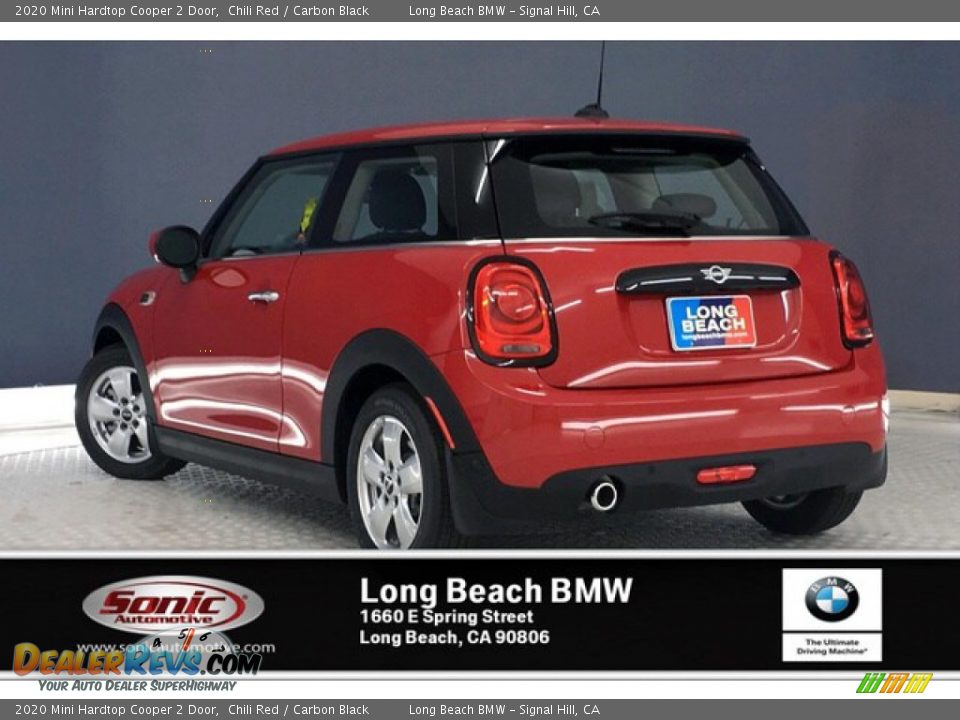 2020 Mini Hardtop Cooper 2 Door Chili Red / Carbon Black Photo #2