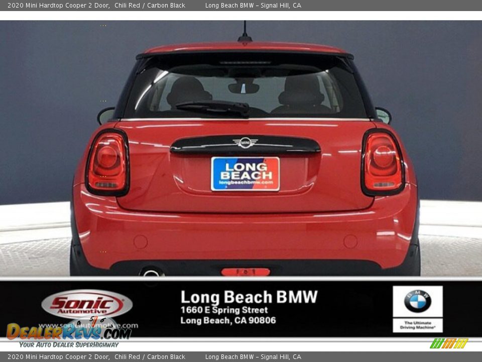 2020 Mini Hardtop Cooper 2 Door Chili Red / Carbon Black Photo #3