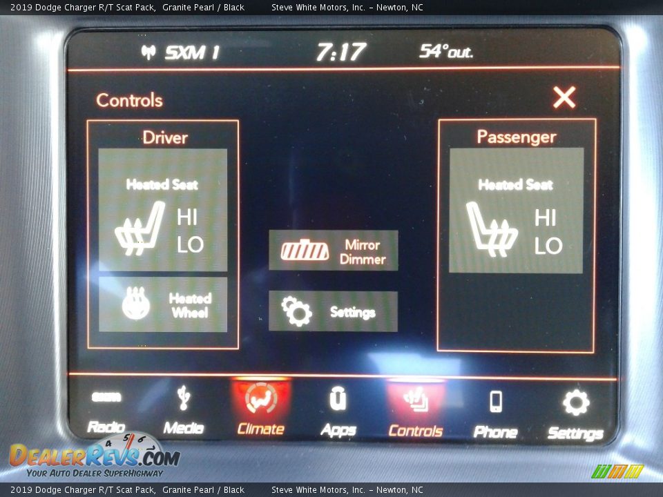 2019 Dodge Charger R/T Scat Pack Granite Pearl / Black Photo #23