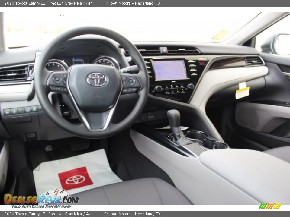 2020 Toyota Camry LE Predawn Gray Mica / Ash Photo #21