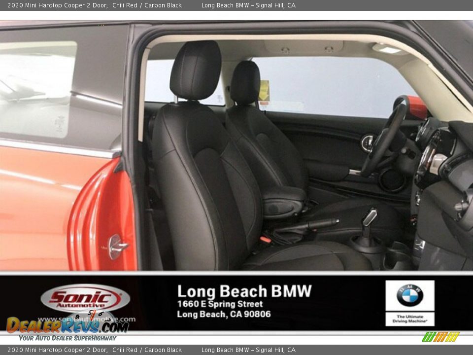 2020 Mini Hardtop Cooper 2 Door Chili Red / Carbon Black Photo #7