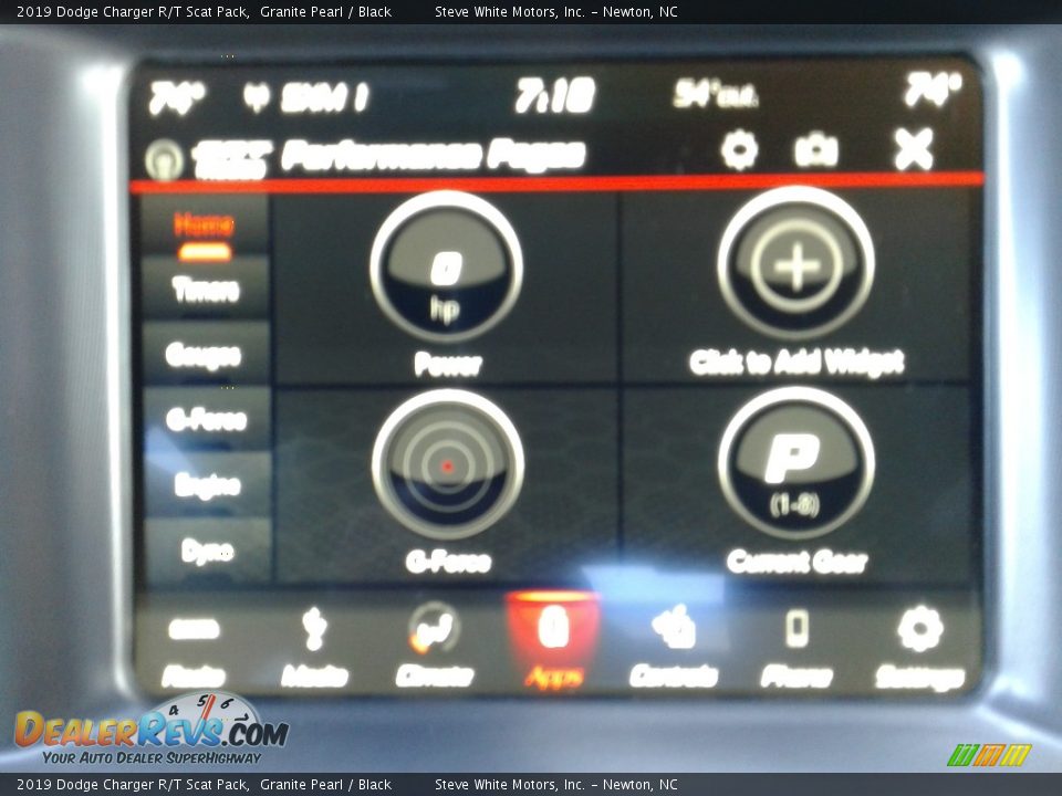 2019 Dodge Charger R/T Scat Pack Granite Pearl / Black Photo #26