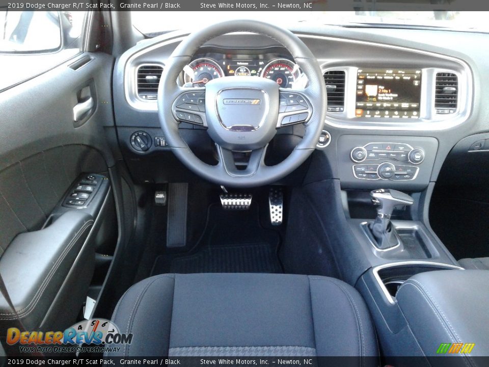 2019 Dodge Charger R/T Scat Pack Granite Pearl / Black Photo #31