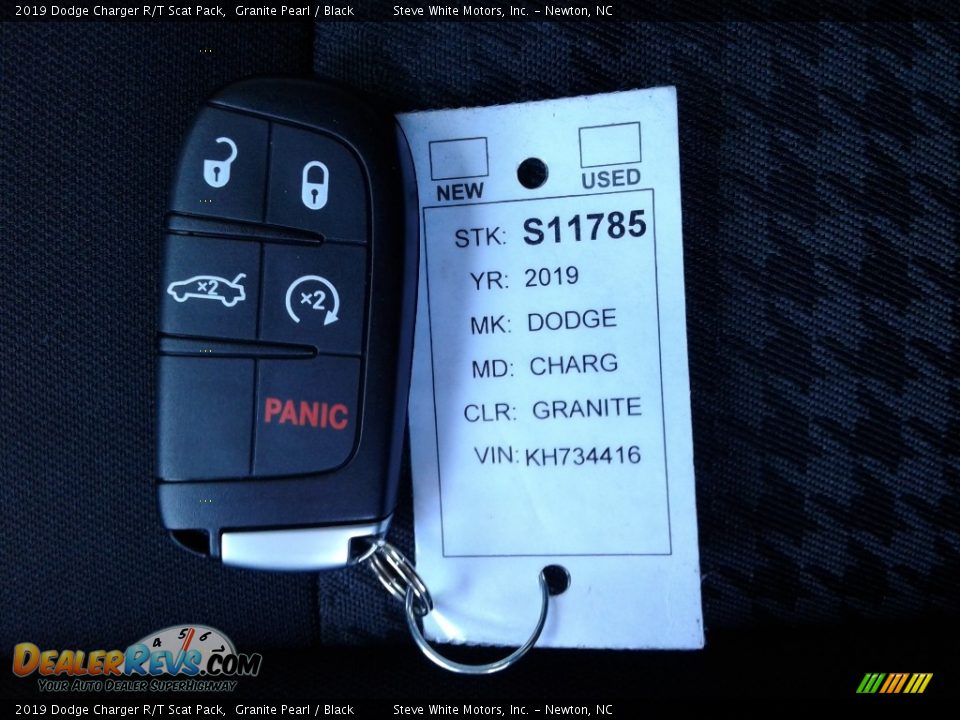 2019 Dodge Charger R/T Scat Pack Granite Pearl / Black Photo #32