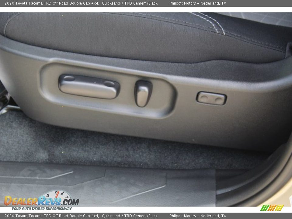 2020 Toyota Tacoma TRD Off Road Double Cab 4x4 Quicksand / TRD Cement/Black Photo #11