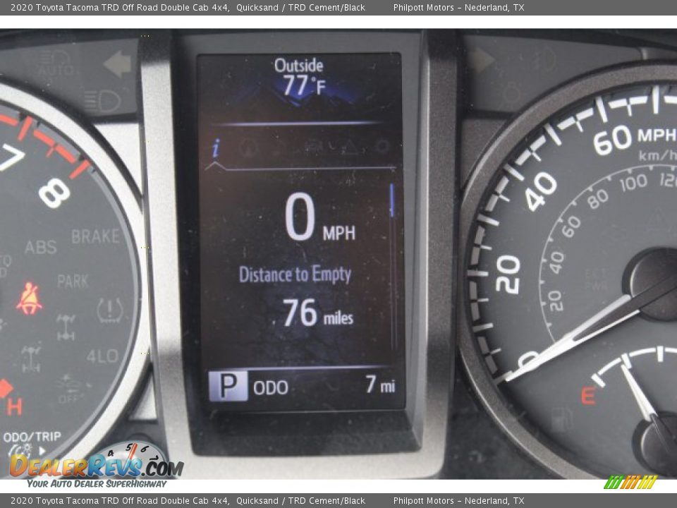 2020 Toyota Tacoma TRD Off Road Double Cab 4x4 Quicksand / TRD Cement/Black Photo #15