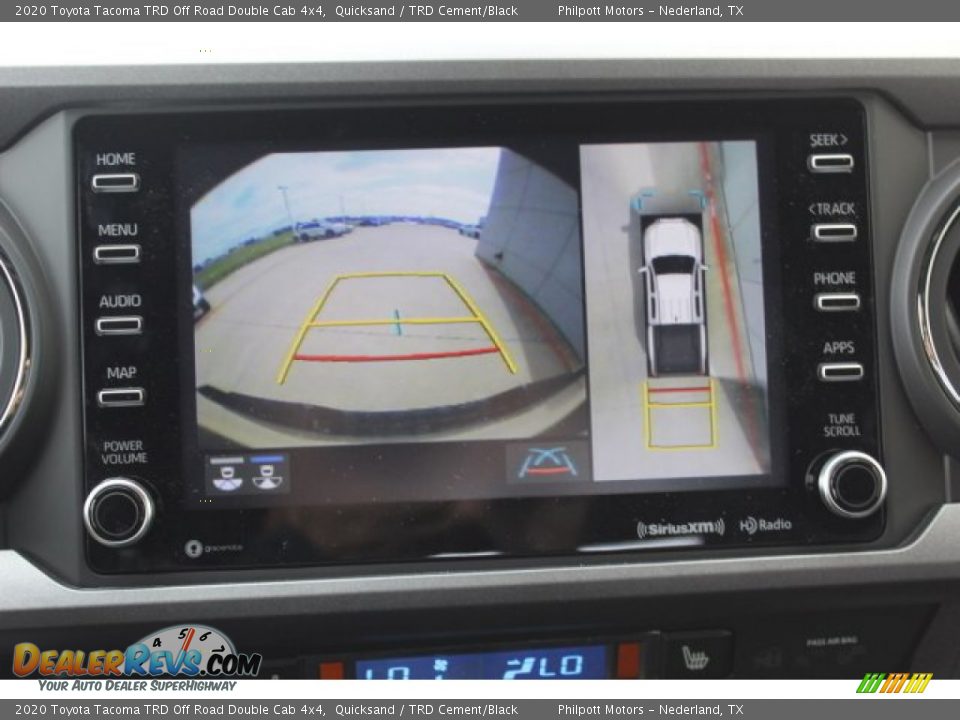 2020 Toyota Tacoma TRD Off Road Double Cab 4x4 Quicksand / TRD Cement/Black Photo #18