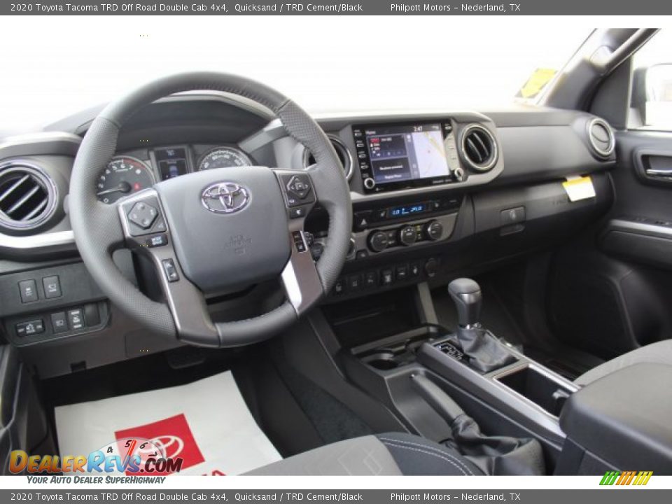 Dashboard of 2020 Toyota Tacoma TRD Off Road Double Cab 4x4 Photo #21
