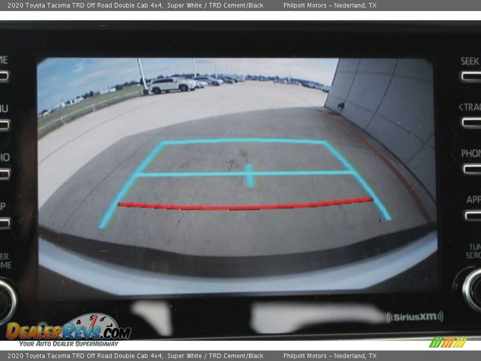 2020 Toyota Tacoma TRD Off Road Double Cab 4x4 Super White / TRD Cement/Black Photo #19