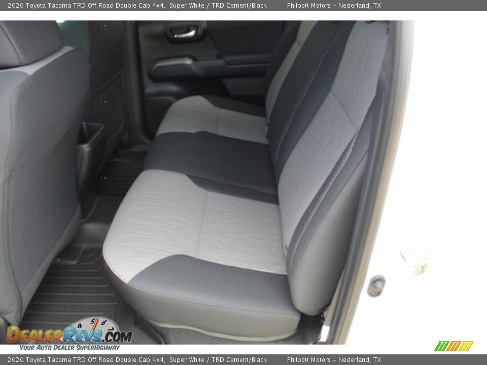 2020 Toyota Tacoma TRD Off Road Double Cab 4x4 Super White / TRD Cement/Black Photo #21