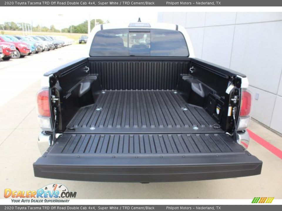 2020 Toyota Tacoma TRD Off Road Double Cab 4x4 Super White / TRD Cement/Black Photo #24
