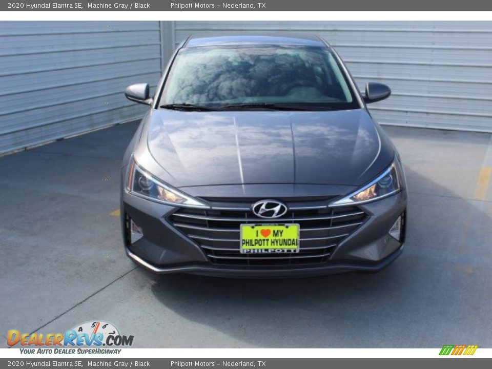 2020 Hyundai Elantra SE Machine Gray / Black Photo #2