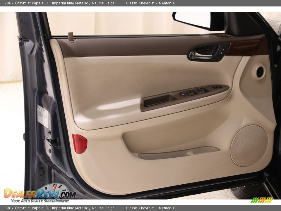 2007 Chevrolet Impala LT Imperial Blue Metallic / Neutral Beige Photo #4