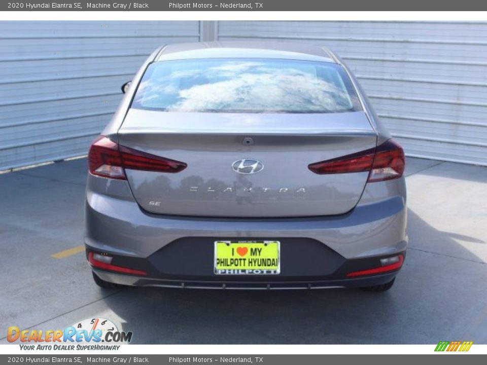 2020 Hyundai Elantra SE Machine Gray / Black Photo #6