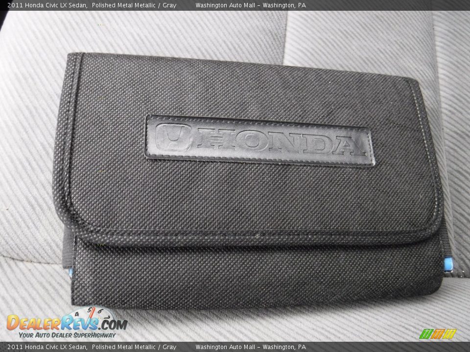 2011 Honda Civic LX Sedan Polished Metal Metallic / Gray Photo #20