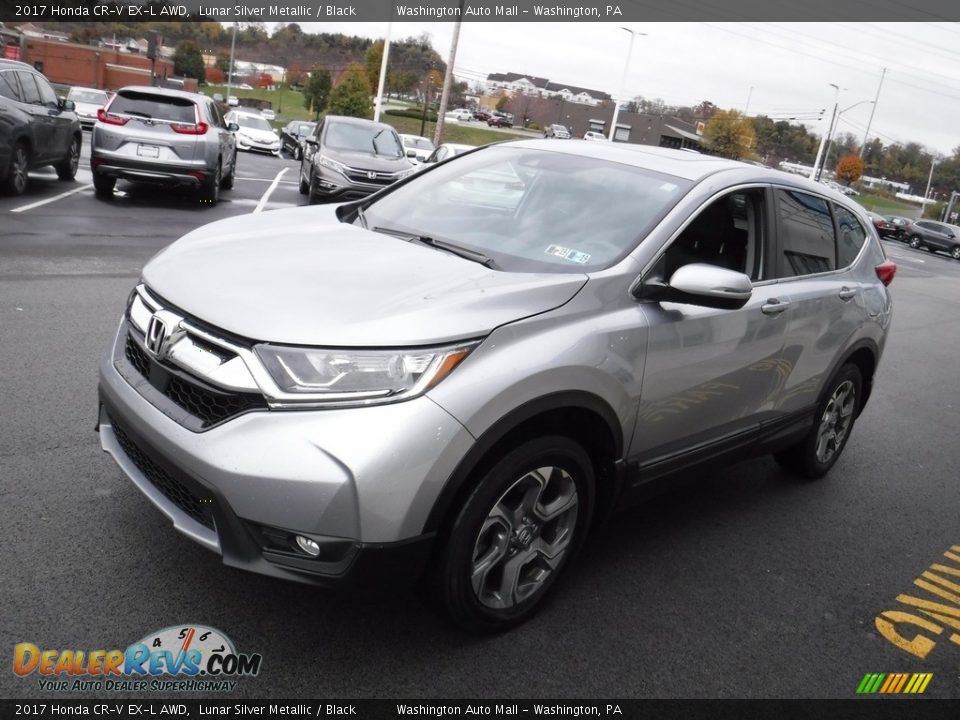 2017 Honda CR-V EX-L AWD Lunar Silver Metallic / Black Photo #6