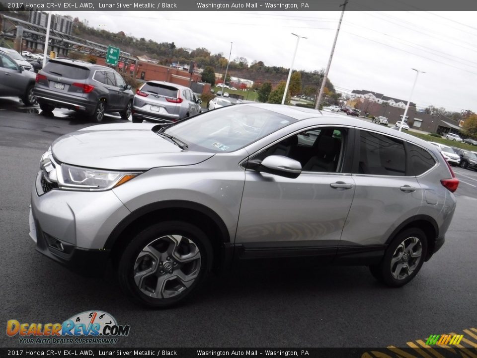 2017 Honda CR-V EX-L AWD Lunar Silver Metallic / Black Photo #7