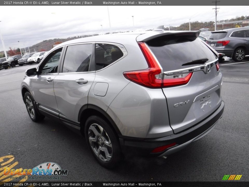 2017 Honda CR-V EX-L AWD Lunar Silver Metallic / Black Photo #8
