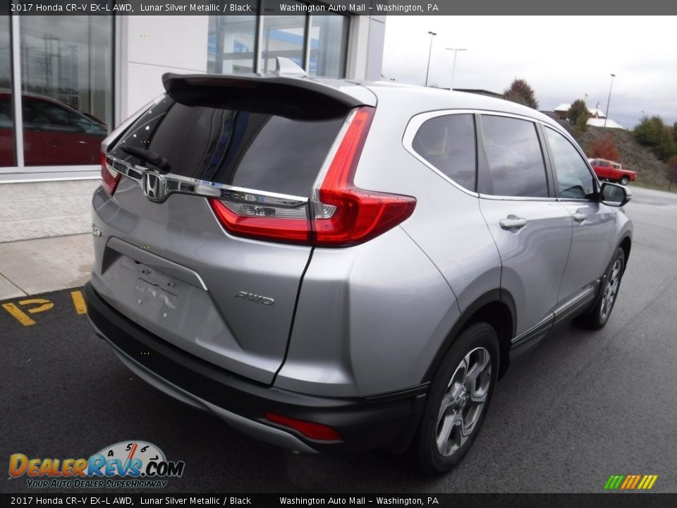 2017 Honda CR-V EX-L AWD Lunar Silver Metallic / Black Photo #10