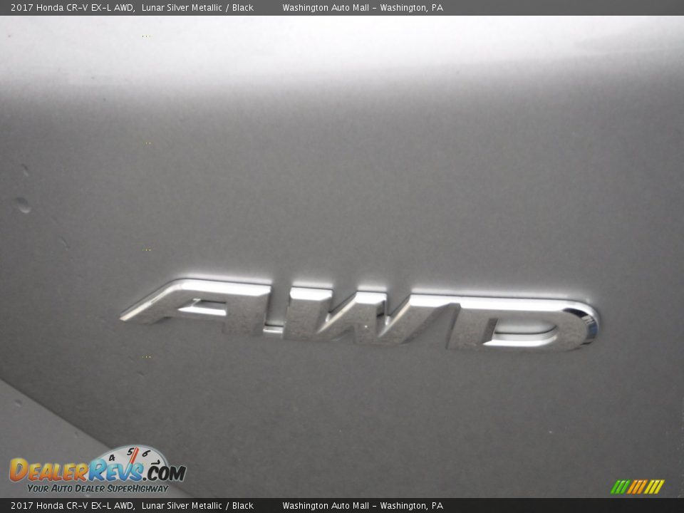 2017 Honda CR-V EX-L AWD Lunar Silver Metallic / Black Photo #11