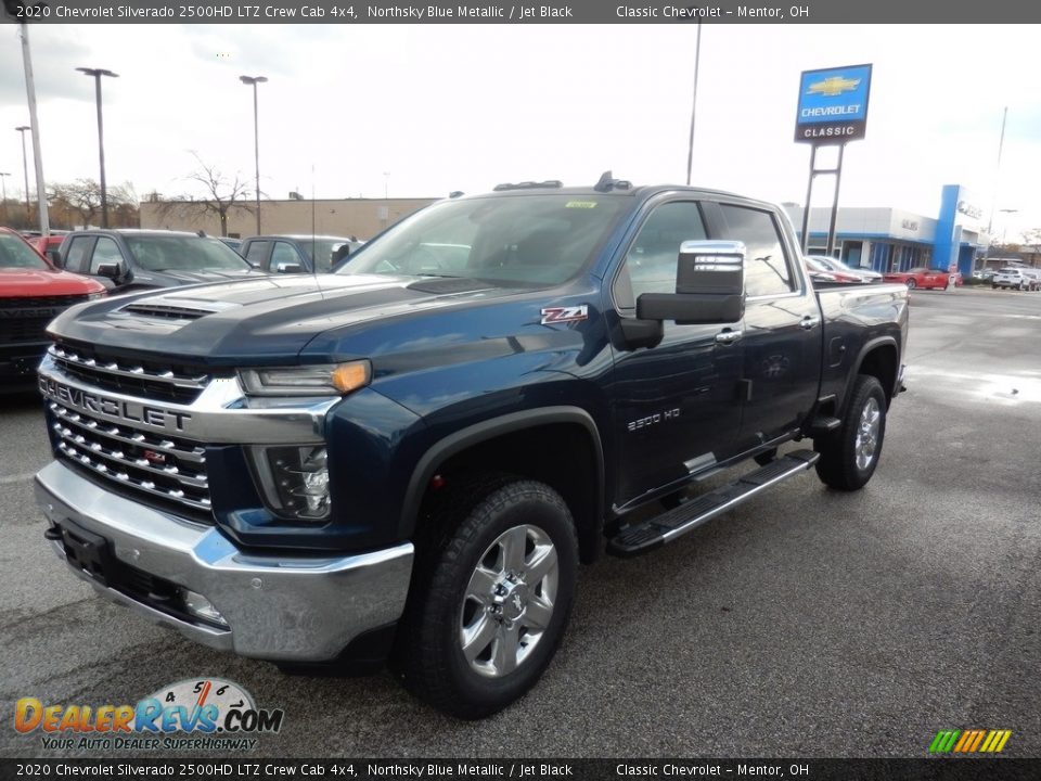 2020 Chevrolet Silverado 2500HD LTZ Crew Cab 4x4 Northsky Blue Metallic / Jet Black Photo #1