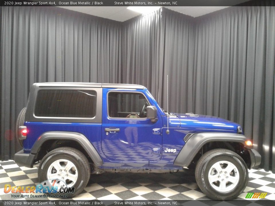 Ocean Blue Metallic 2020 Jeep Wrangler Sport 4x4 Photo #5