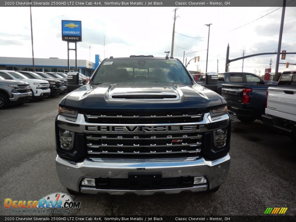 2020 Chevrolet Silverado 2500HD LTZ Crew Cab 4x4 Northsky Blue Metallic / Jet Black Photo #2