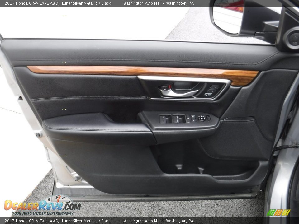 2017 Honda CR-V EX-L AWD Lunar Silver Metallic / Black Photo #15