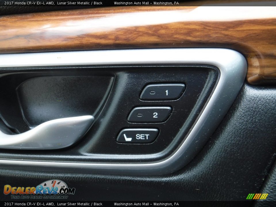 2017 Honda CR-V EX-L AWD Lunar Silver Metallic / Black Photo #16