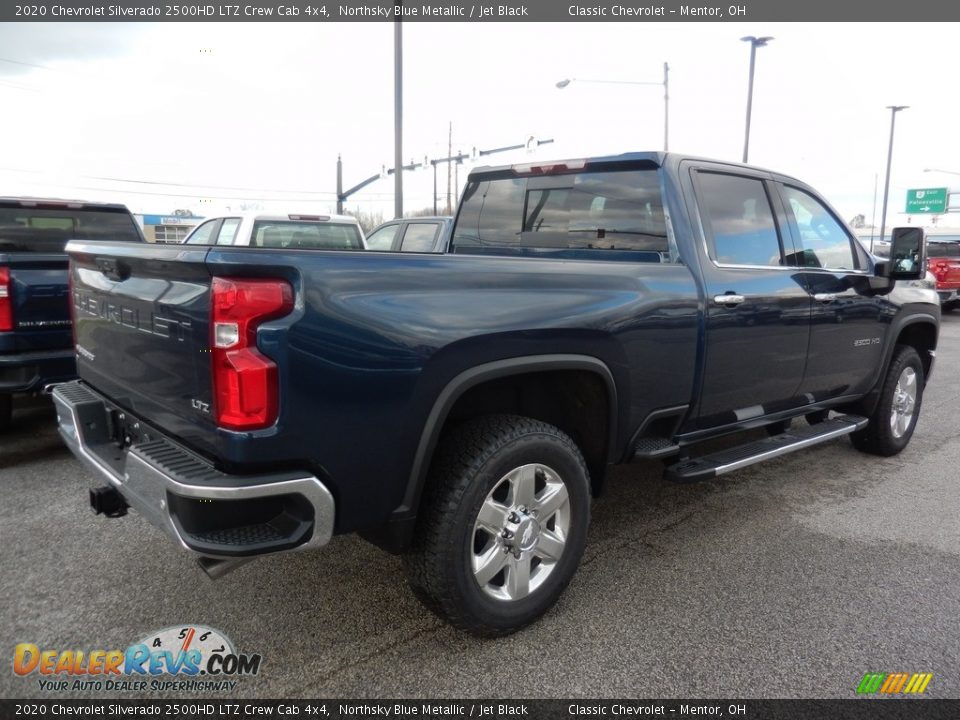 2020 Chevrolet Silverado 2500HD LTZ Crew Cab 4x4 Northsky Blue Metallic / Jet Black Photo #4