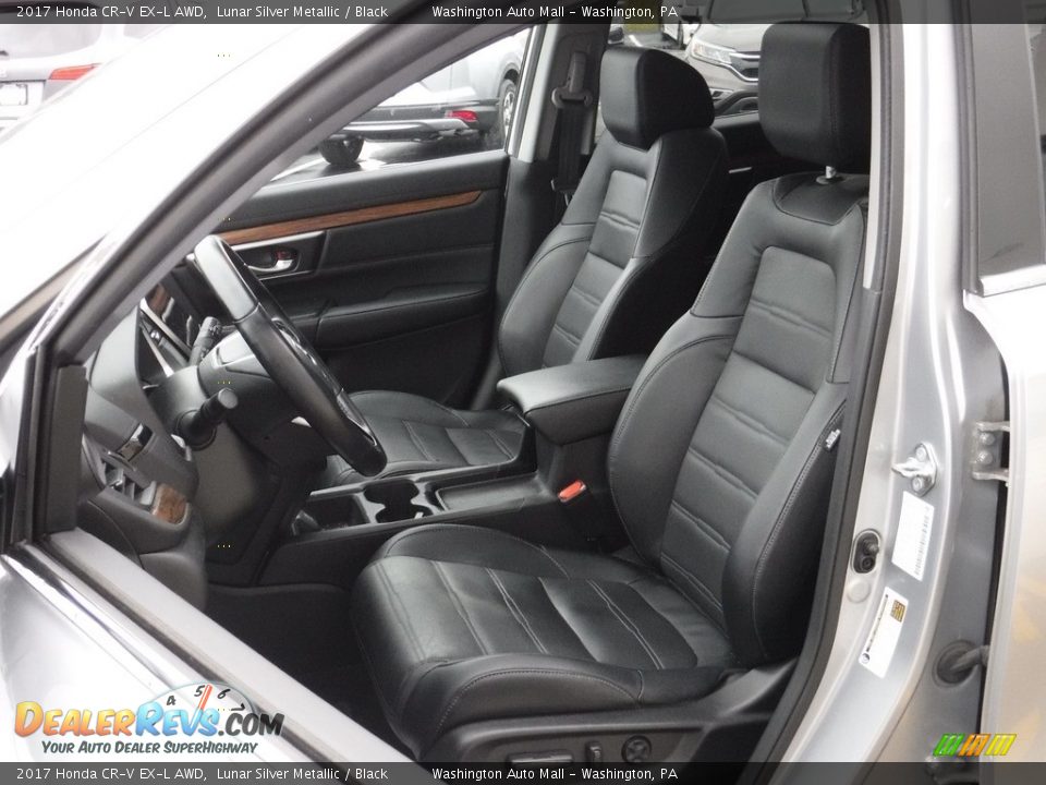 2017 Honda CR-V EX-L AWD Lunar Silver Metallic / Black Photo #17