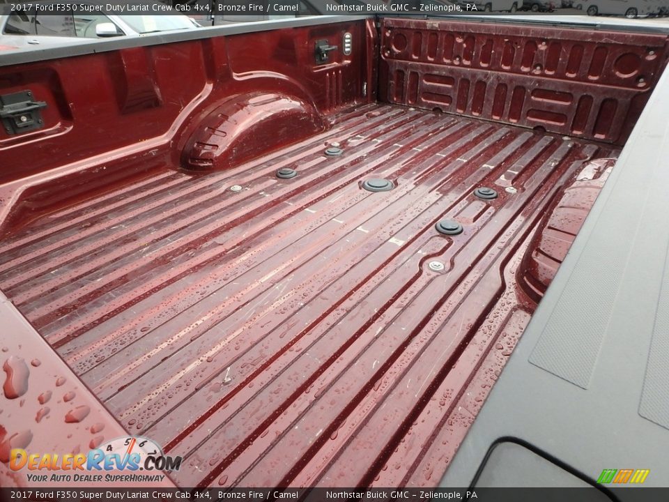 2017 Ford F350 Super Duty Lariat Crew Cab 4x4 Bronze Fire / Camel Photo #12