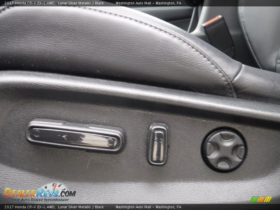 2017 Honda CR-V EX-L AWD Lunar Silver Metallic / Black Photo #18