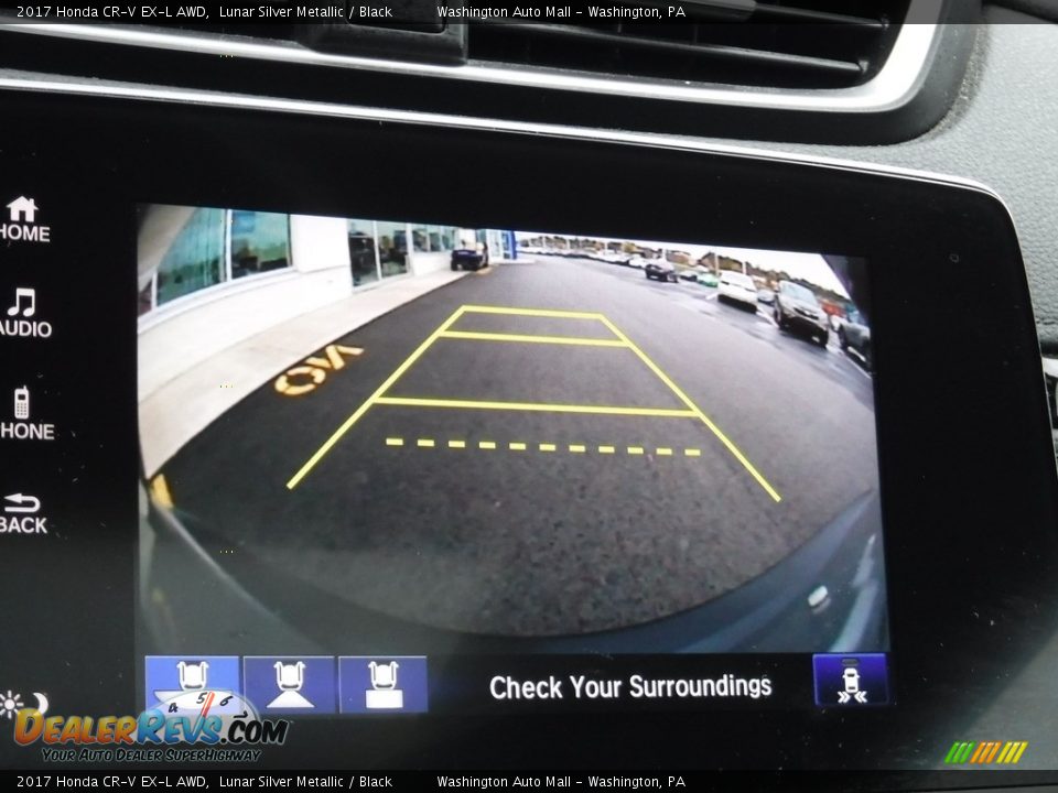 2017 Honda CR-V EX-L AWD Lunar Silver Metallic / Black Photo #20