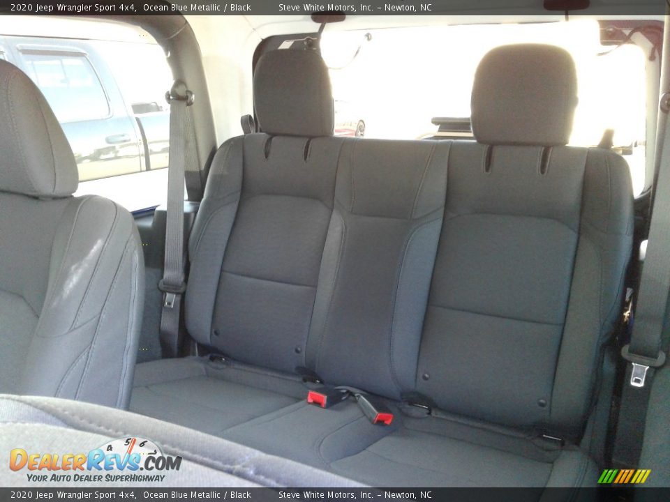 Rear Seat of 2020 Jeep Wrangler Sport 4x4 Photo #11