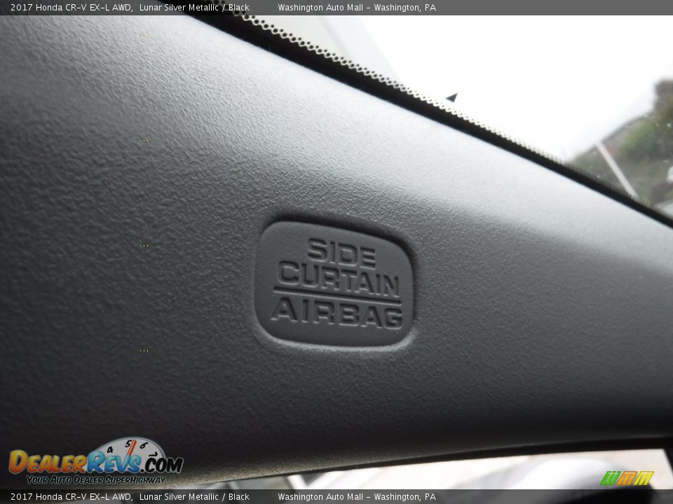 2017 Honda CR-V EX-L AWD Lunar Silver Metallic / Black Photo #24