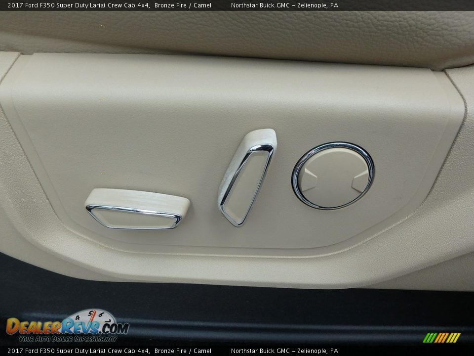 2017 Ford F350 Super Duty Lariat Crew Cab 4x4 Bronze Fire / Camel Photo #15