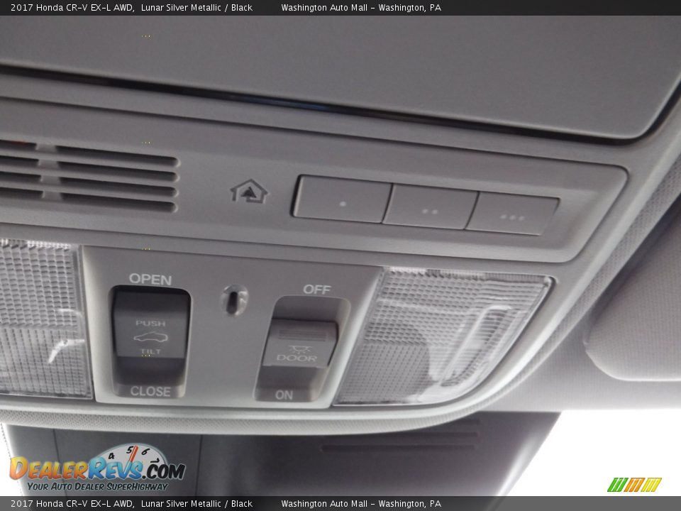 2017 Honda CR-V EX-L AWD Lunar Silver Metallic / Black Photo #25