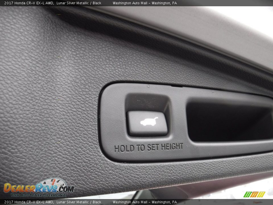 2017 Honda CR-V EX-L AWD Lunar Silver Metallic / Black Photo #28