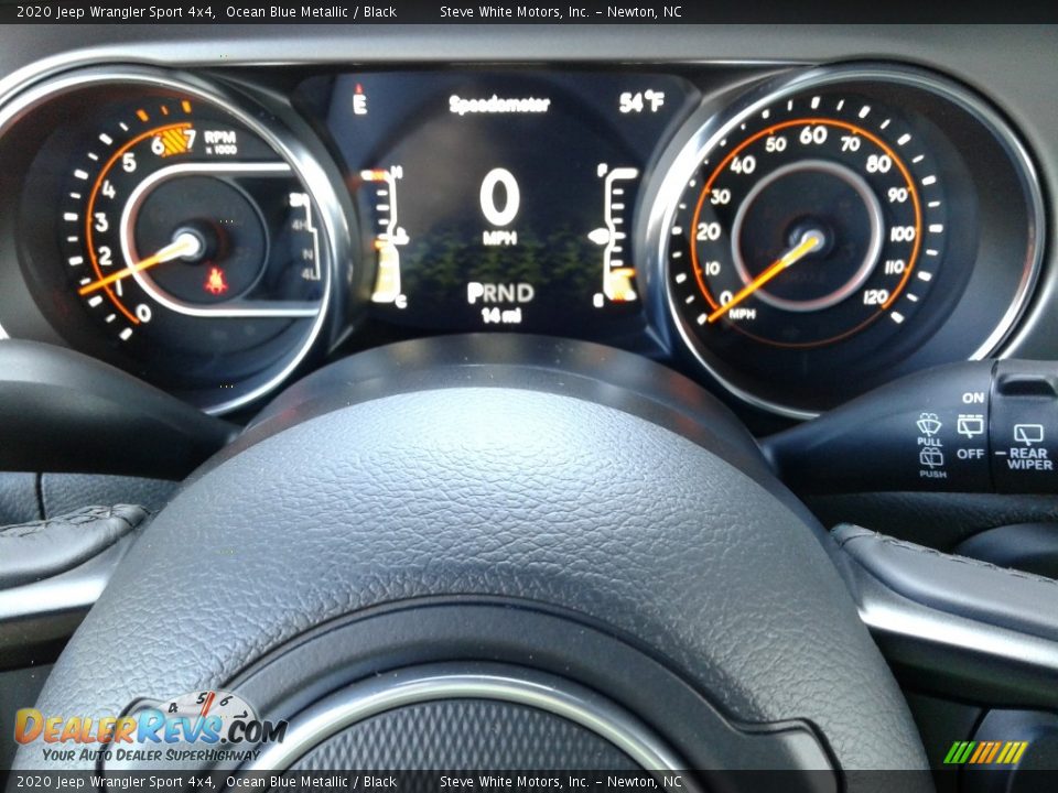 2020 Jeep Wrangler Sport 4x4 Gauges Photo #18