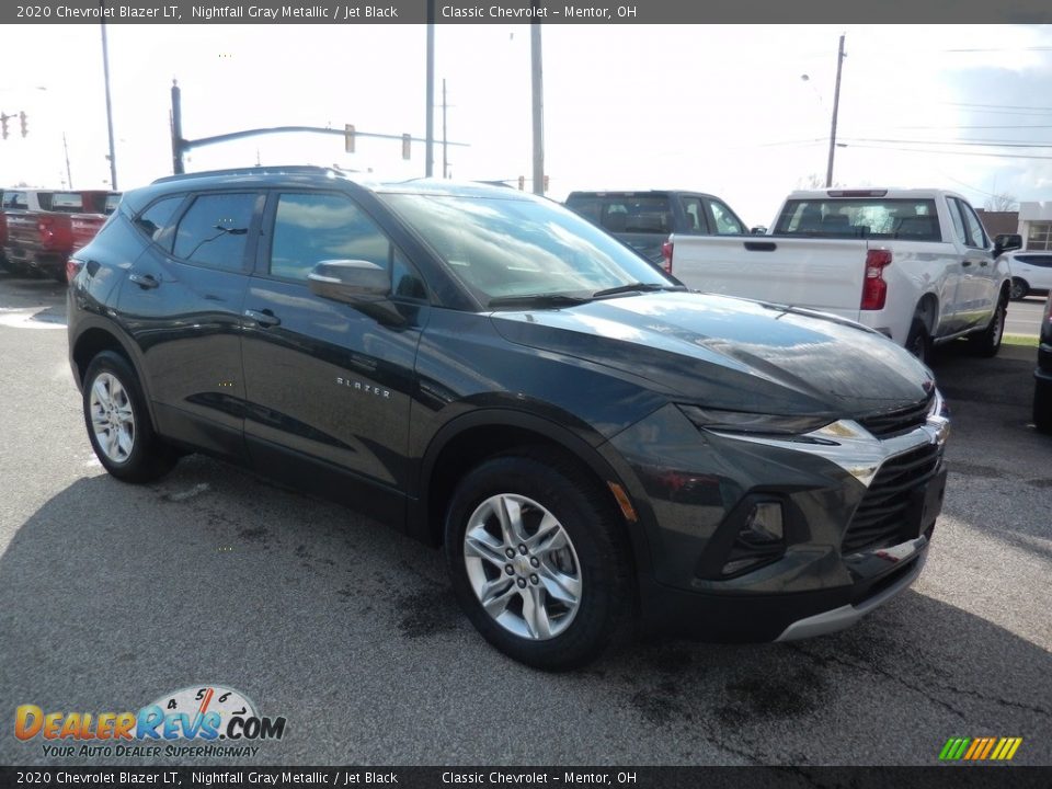 2020 Chevrolet Blazer LT Nightfall Gray Metallic / Jet Black Photo #3