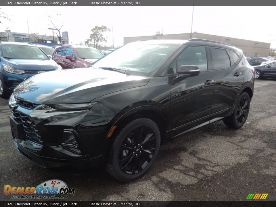 2020 Chevrolet Blazer RS Black / Jet Black Photo #1